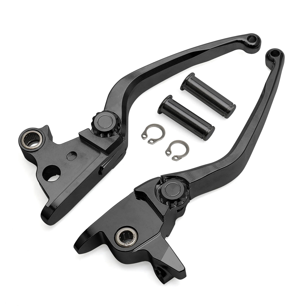 Leviers de frein et d'embrayage réglables pour Harley Touring 2008-2013 - vue 1