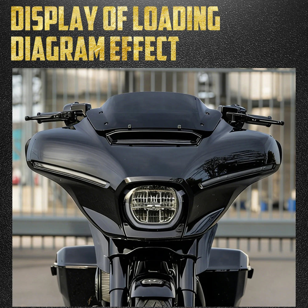 Carénage Extérieur Avant avec Cache Compteur et Support Instruments - Harley-Davidson Touring Street Glide 2023-2025 – photo 2/8