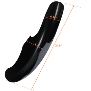 Garde-boue avant enveloppant 21 pouces pour Harley-Davidson Softail bobber - vue 4