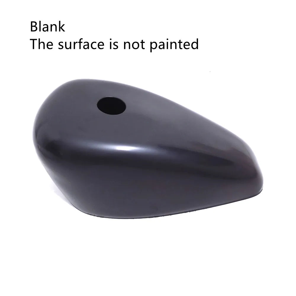 Coque de réservoir d'huile motif flammes pour moto Harley - vue 9
