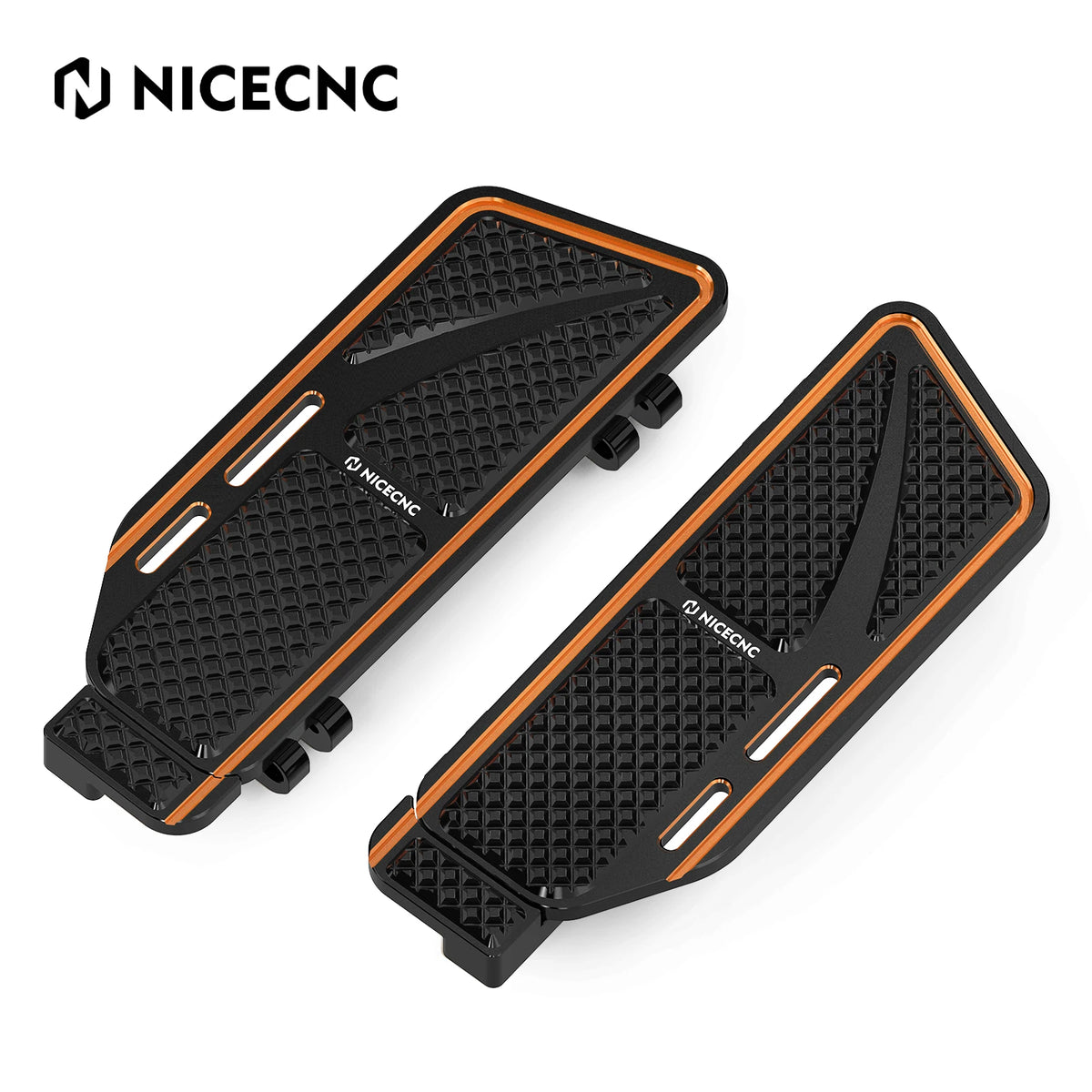 Marchepieds conducteur NICECNC pour Harley-Davidson Touring Street Glide, Road King, Road Glide, Softail et Electra Glide – photo 7/8