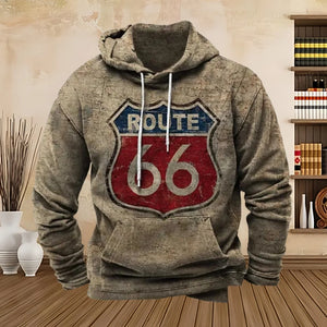 Sweat à capuche homme Route 66 - vue 15
