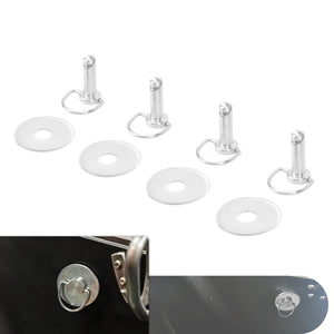 Fixations chromées de sacoches pour moto Harley-Davidson - vue 1
