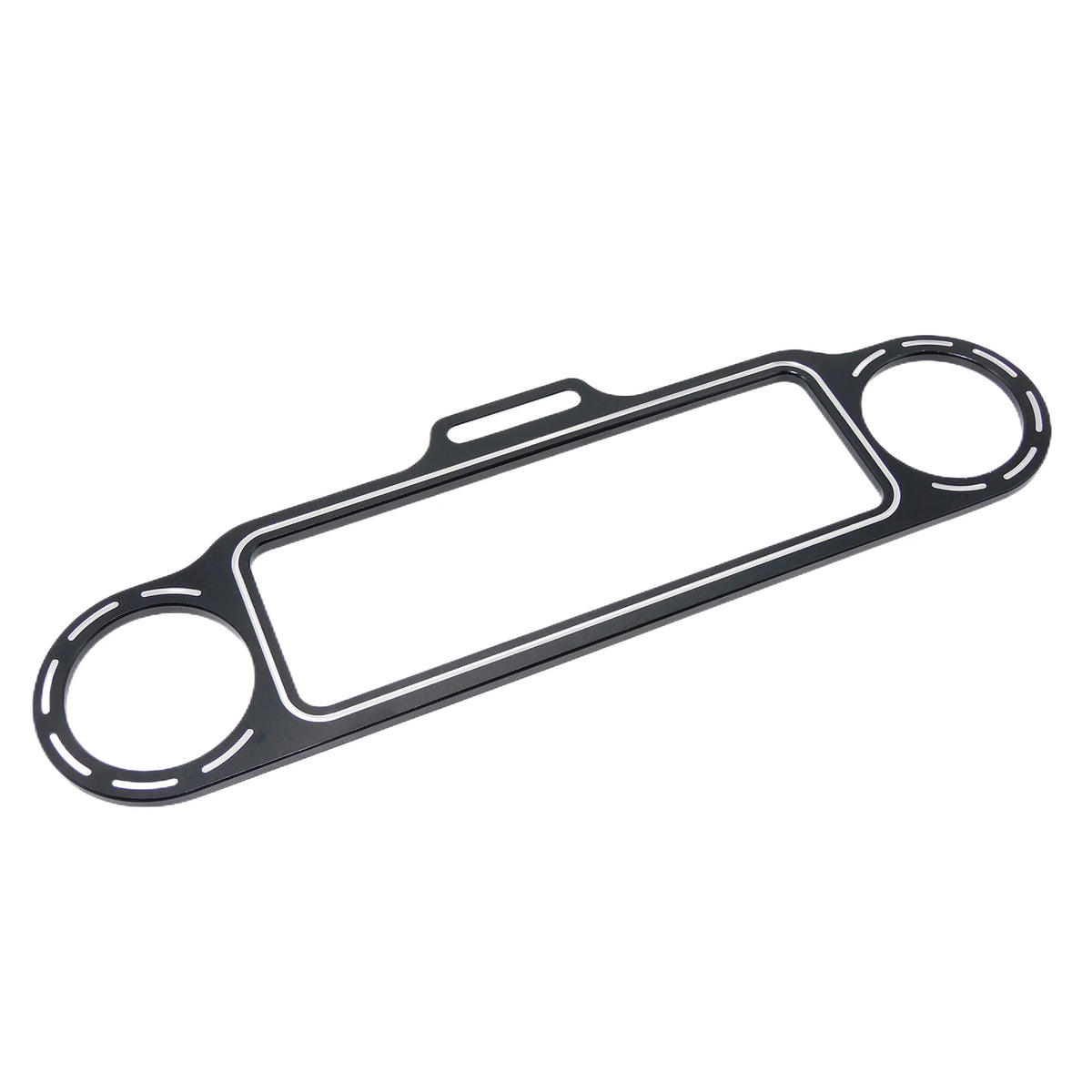 Cerclages de compteur et anneaux décoratifs chromés pour Harley Touring 1986 et plus - vue 11
