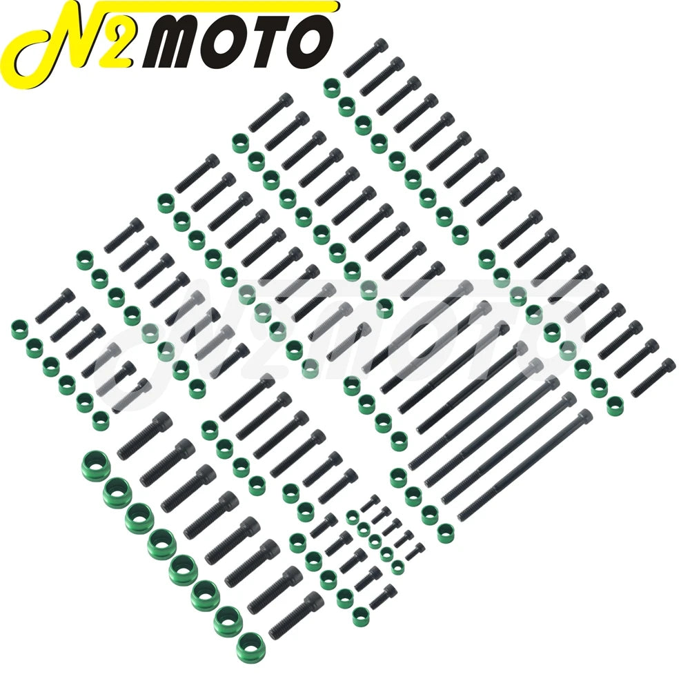 Kit de boulons et caches colorés pour moteur Harley M8 - vue 12