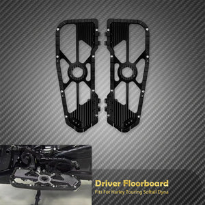 Marchepieds pilote (floorboards) avant - Harley Touring, Softail, Dyna, Road King, Street Glide FLD – photo 10/12