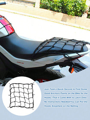 Filet de bagage élastique pour Harley Davidson - vue 2