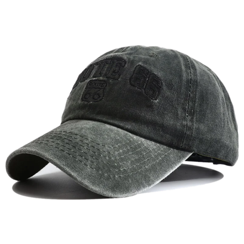 Casquette snapback brodée Route 66 - vue - vue 8