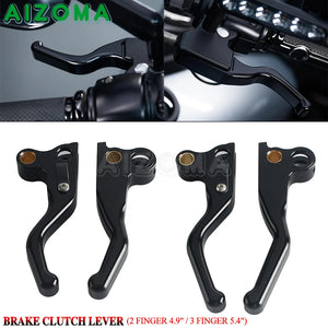 Kit de leviers de frein et d'embrayage CNC pour Harley-Davidson Softail Low Rider Heritage Classic Touring Road King Electra Glide – photo 2/17