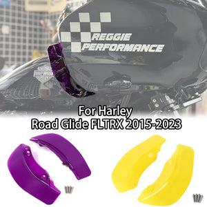 Déflecteurs de Vent Latéraux de Carénage pour Harley Road Glide – photo 1/14