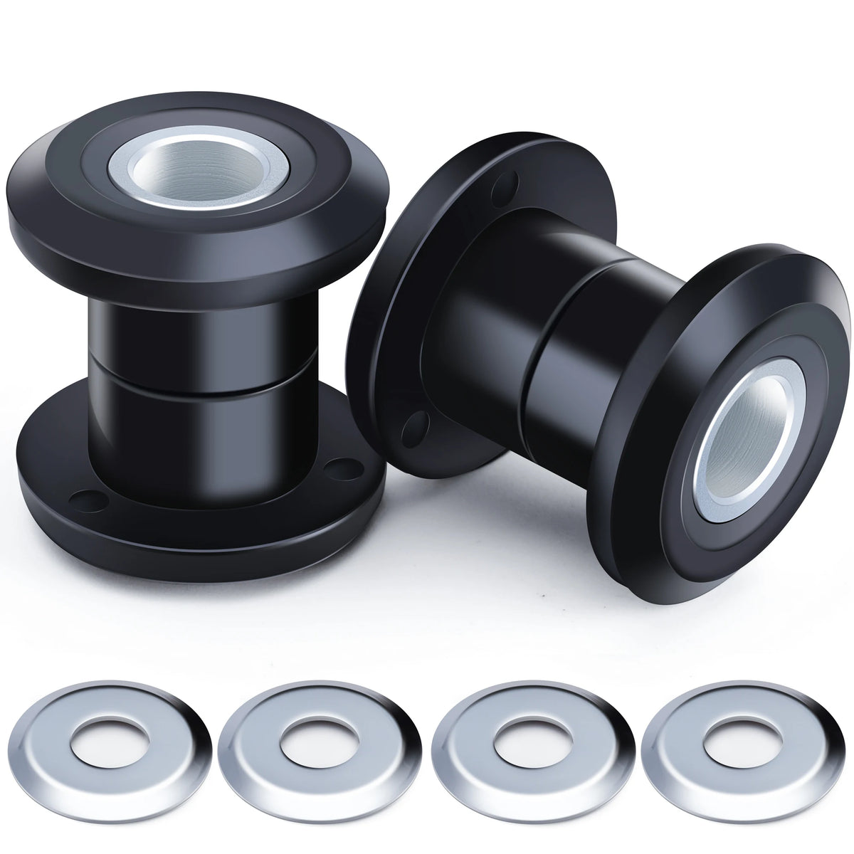Kit de Silentblocs Polyuréthane pour Rehausse de Guidon - Harley-Davidson Touring 1983+ et Softail 2018+ – photo 1/6