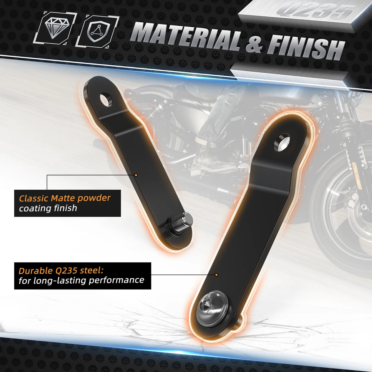 Jantes Avant 21x3,5'' Double Disque et Arrière 18x5'' à Rayons - Harley-Davidson Touring 2021 et plus (freins ABS) – photo 4/11