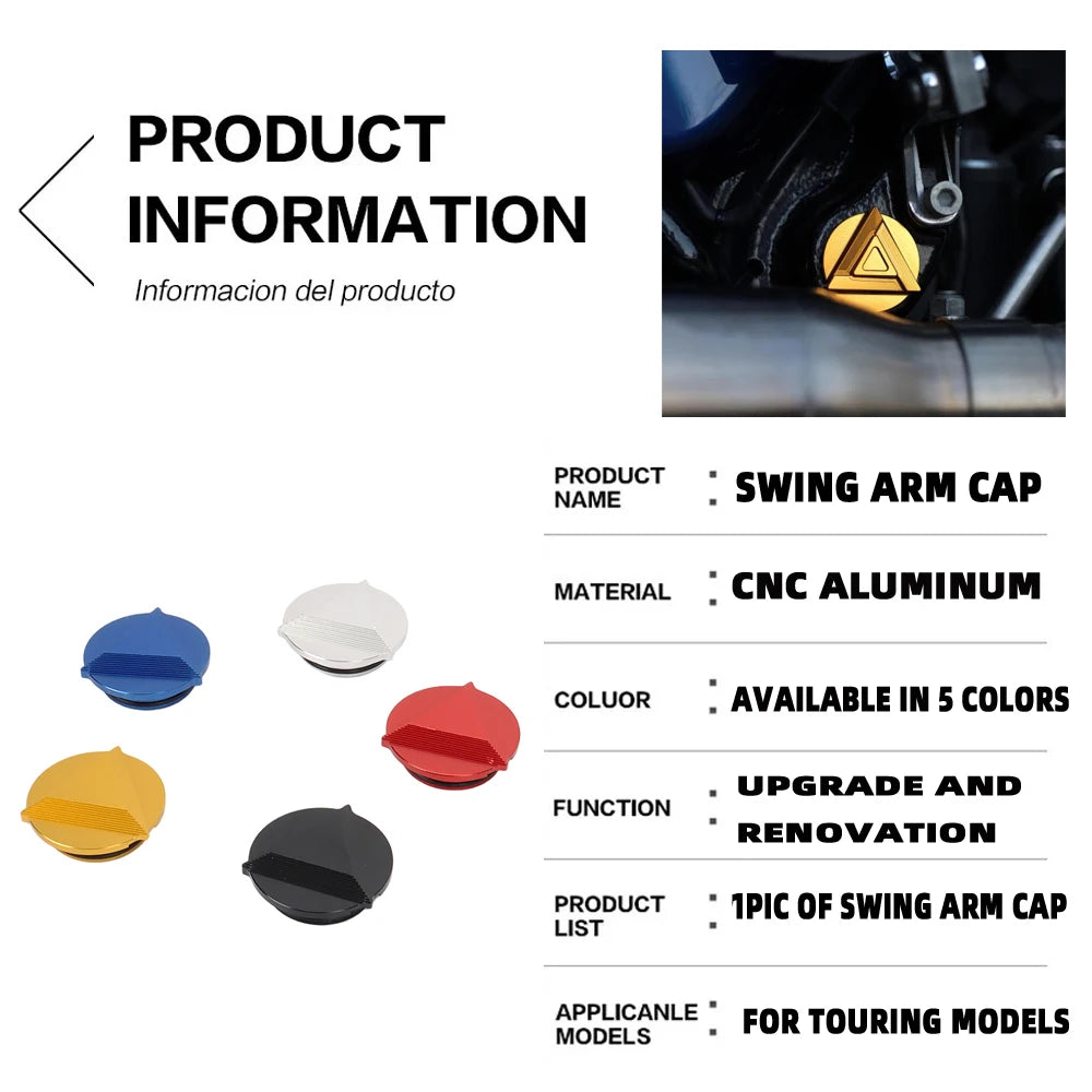 Cache de Bras Oscillant Arrière Teinté (Swing Arm Cover) - Harley-Davidson Touring 2018 et plus récent – photo 3/11
