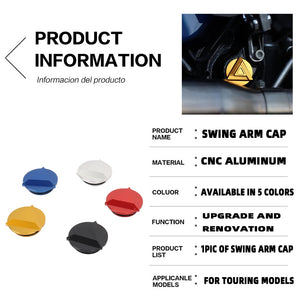 Cache de Bras Oscillant Arrière Teinté (Swing Arm Cover) - Harley-Davidson Touring 2018 et plus récent – photo 3/11
