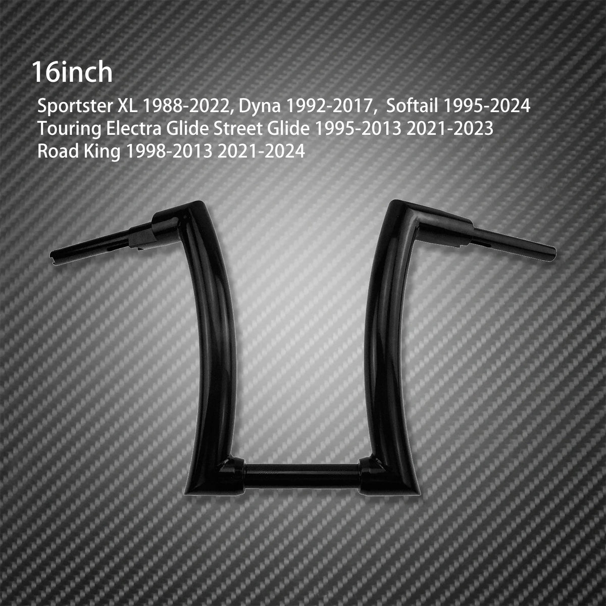 Guidon Drag Z 12"/14"/16" (Pince 1.25") - Harley-Davidson Sportster, Touring, Dyna & Softail – photo 18/18