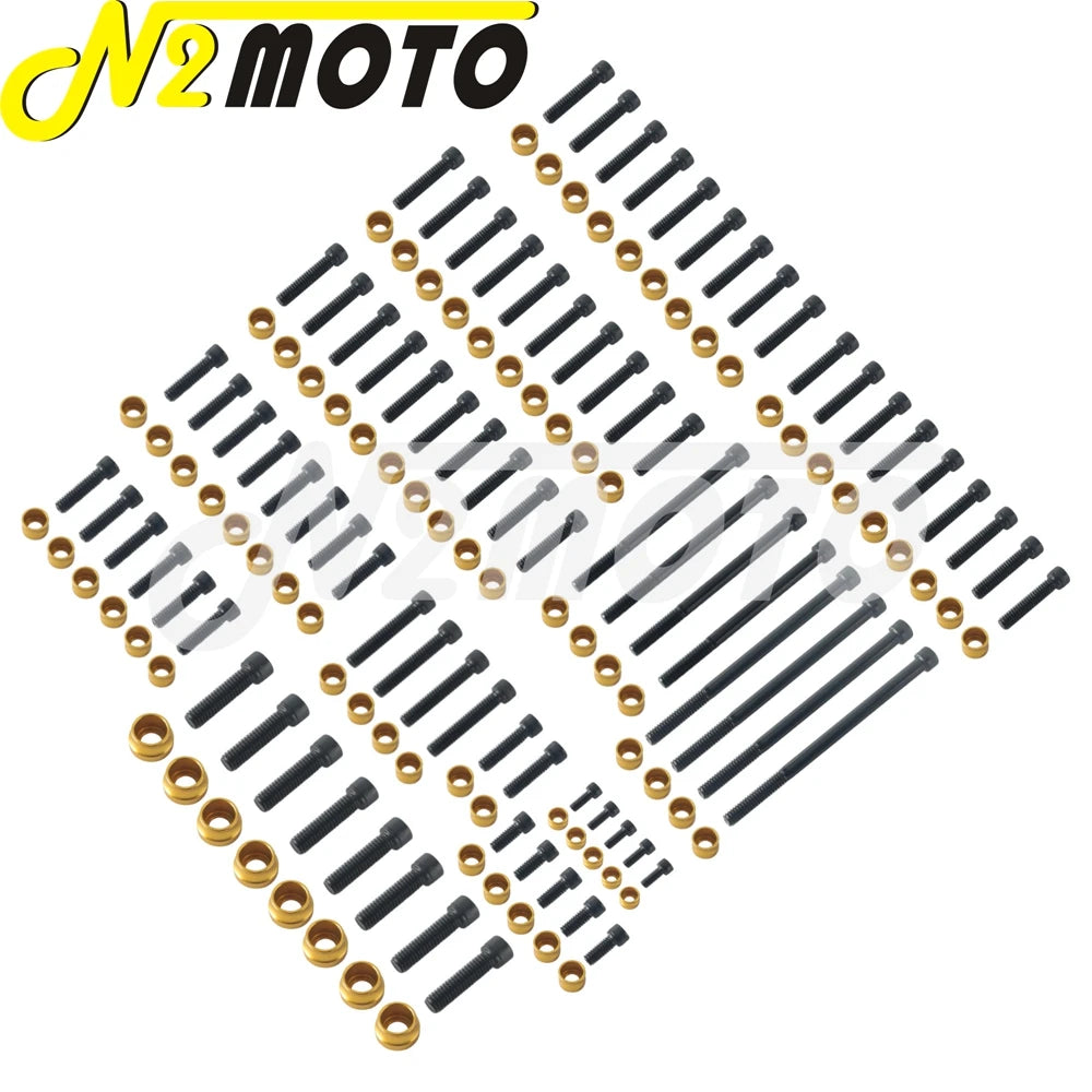 Kit de boulons et caches colorés pour moteur Harley M8 - vue 10
