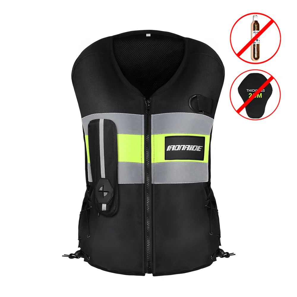 Gilet airbag moto racing - vue de face - vue 14