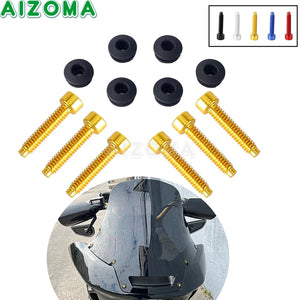 Kit de boulons de pare-brise et carénage en aluminium - Harley Softail Low Rider ST FXLRST 117 – photo 1/17