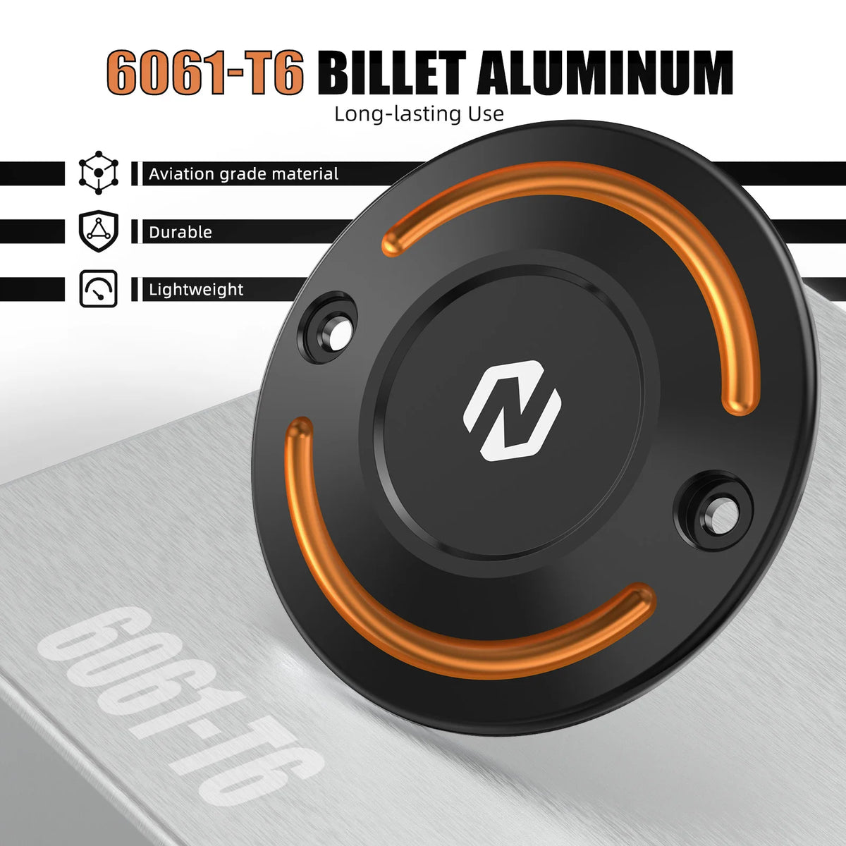 Cache d'Allumeur (Timer Cover) Aluminium - Harley-Davidson Sportster 883/1200 – photo 5/9