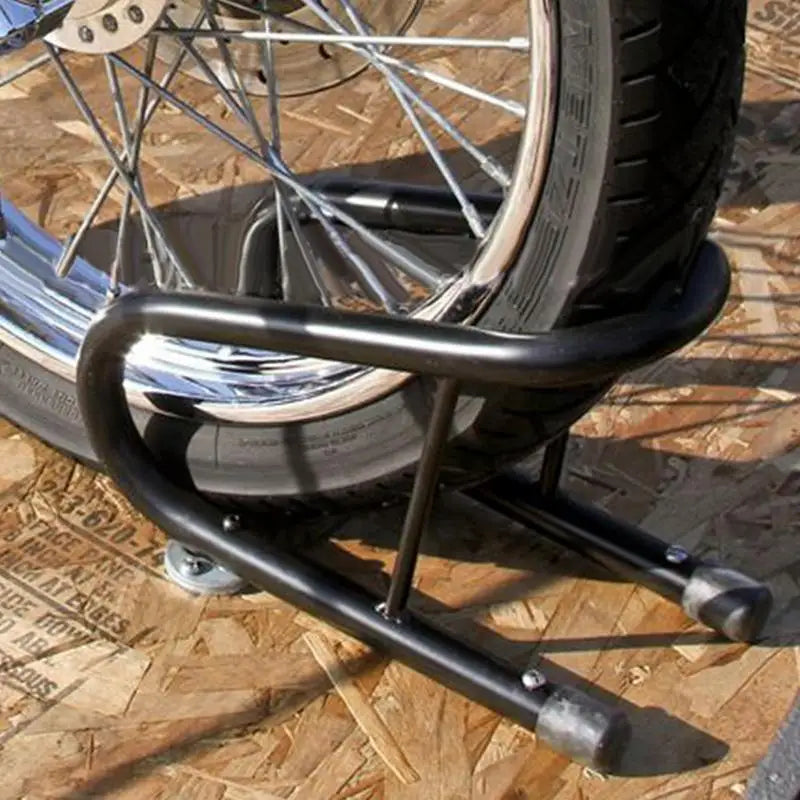 Cale-roue avant tubulaire pour moto Harley - vue 2