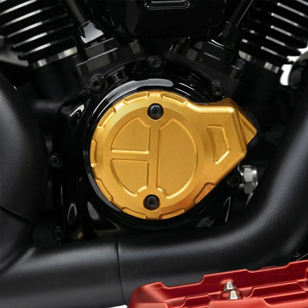 Cache de Capteur de Position de Boîte (Timer Cover) CNC pour Harley Touring 117/121 CVO, Softail 2025+ – photo 4/9