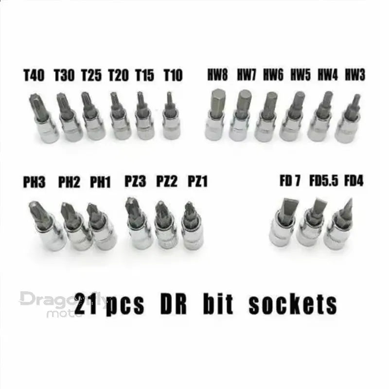 Coffret d'Outils 46 Pièces Douilles 1/4'' - Harley-Davidson Pan America, Sportster S – photo 5/7