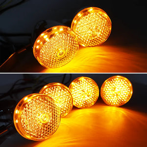 Clignotants LED à collier de fourche pour Harley - vue 6