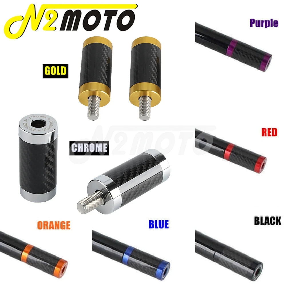 Paire d'embouts de glissière Pazoma pour barre de protection moto - vue 3