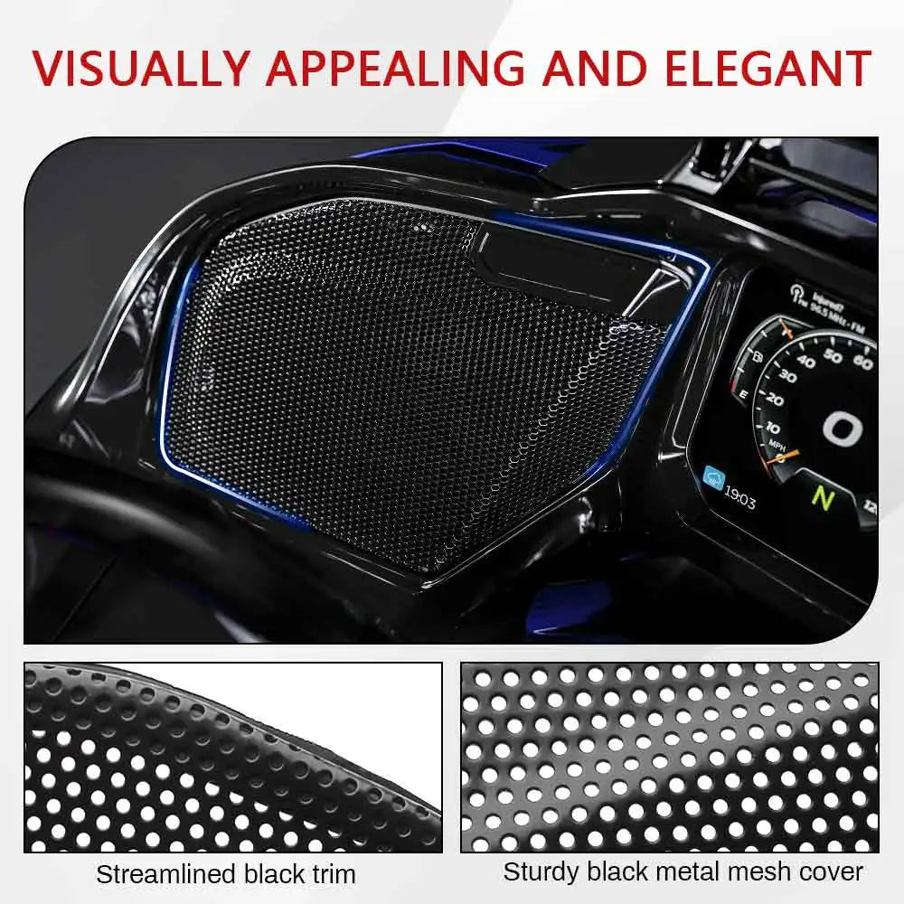 Kit de grilles maillées pour haut-parleurs de carénage avant Harley-Davidson CVO Road Glide 2023-2025 - vue 6