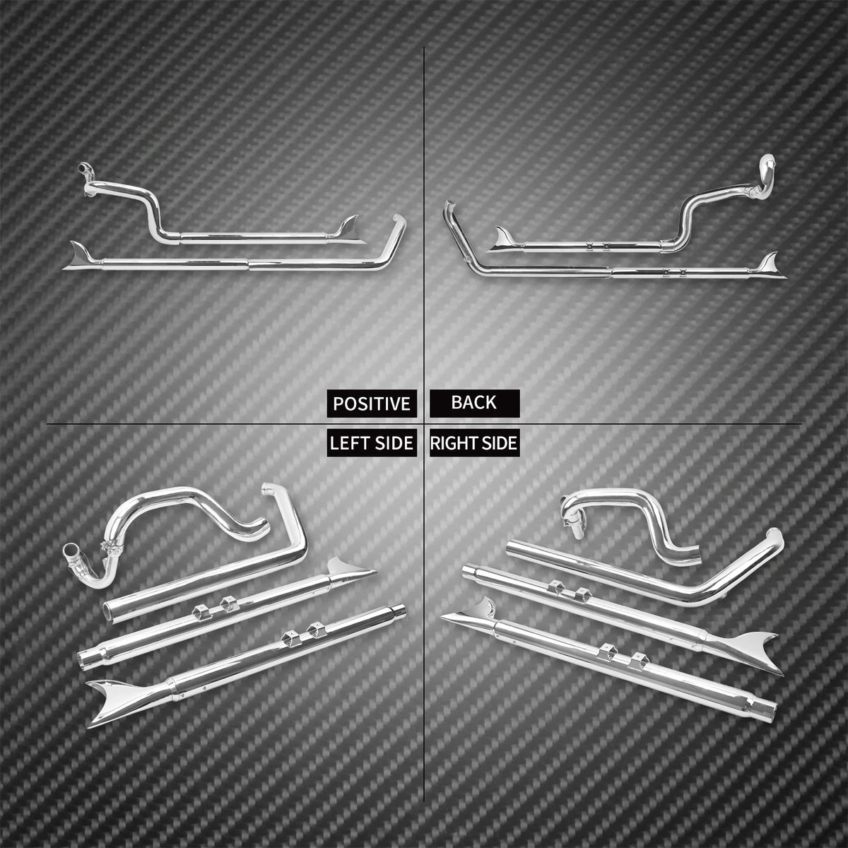 Dossier Passager Amovible (Sissy Bar) Chromé - Harley-Davidson Touring 2009-2022 – photo 2/6