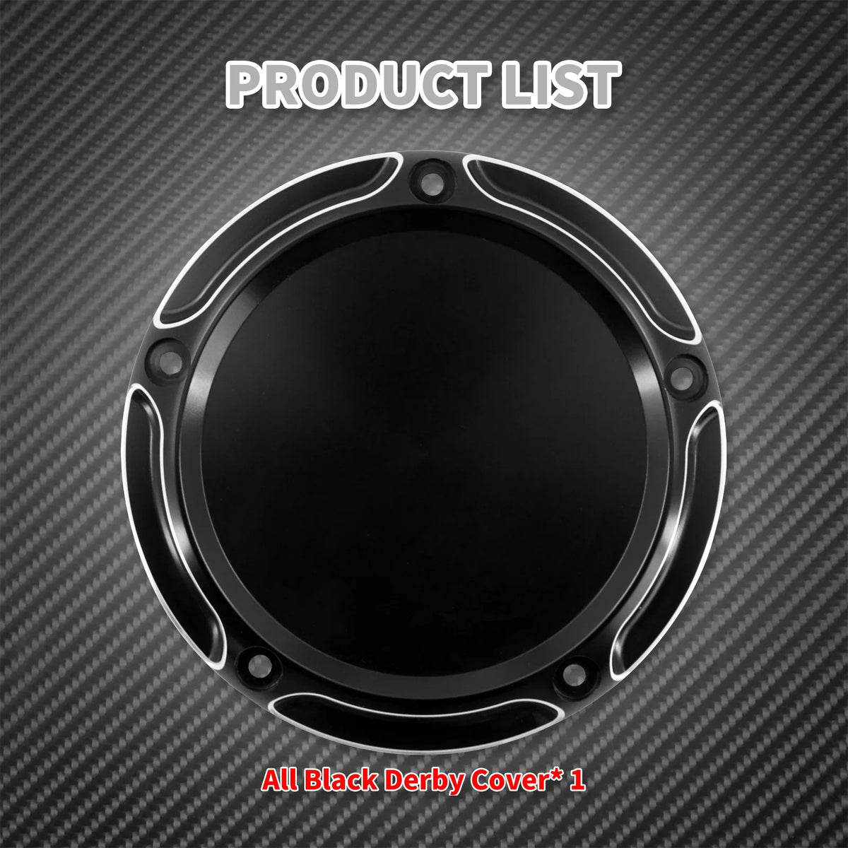 Cache carter d'embrayage 5 trous noir pour Harley-Davidson Softail 114, Sport Glide, Breakout, Fat Bob 2018-2025 – photo 5/6