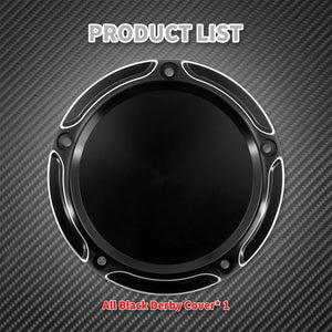Cache carter d'embrayage 5 trous noir pour Harley-Davidson Softail 114, Sport Glide, Breakout, Fat Bob 2018-2025 – photo 5/6