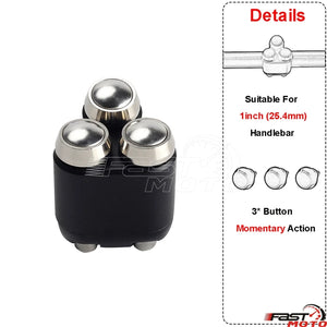 Commodo à boutons poussoirs pour guidon Harley - vue 9
