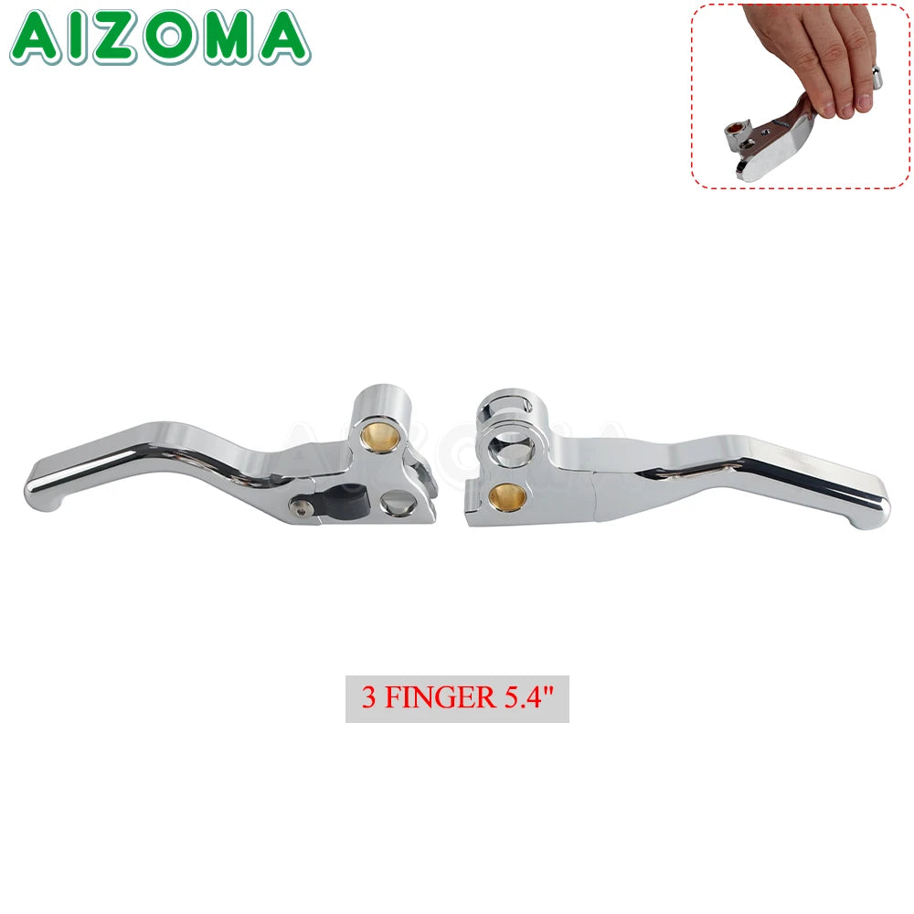 Kit de leviers de frein et d'embrayage CNC pour Harley-Davidson Softail Low Rider Heritage Classic Touring Road King Electra Glide – photo 10/17