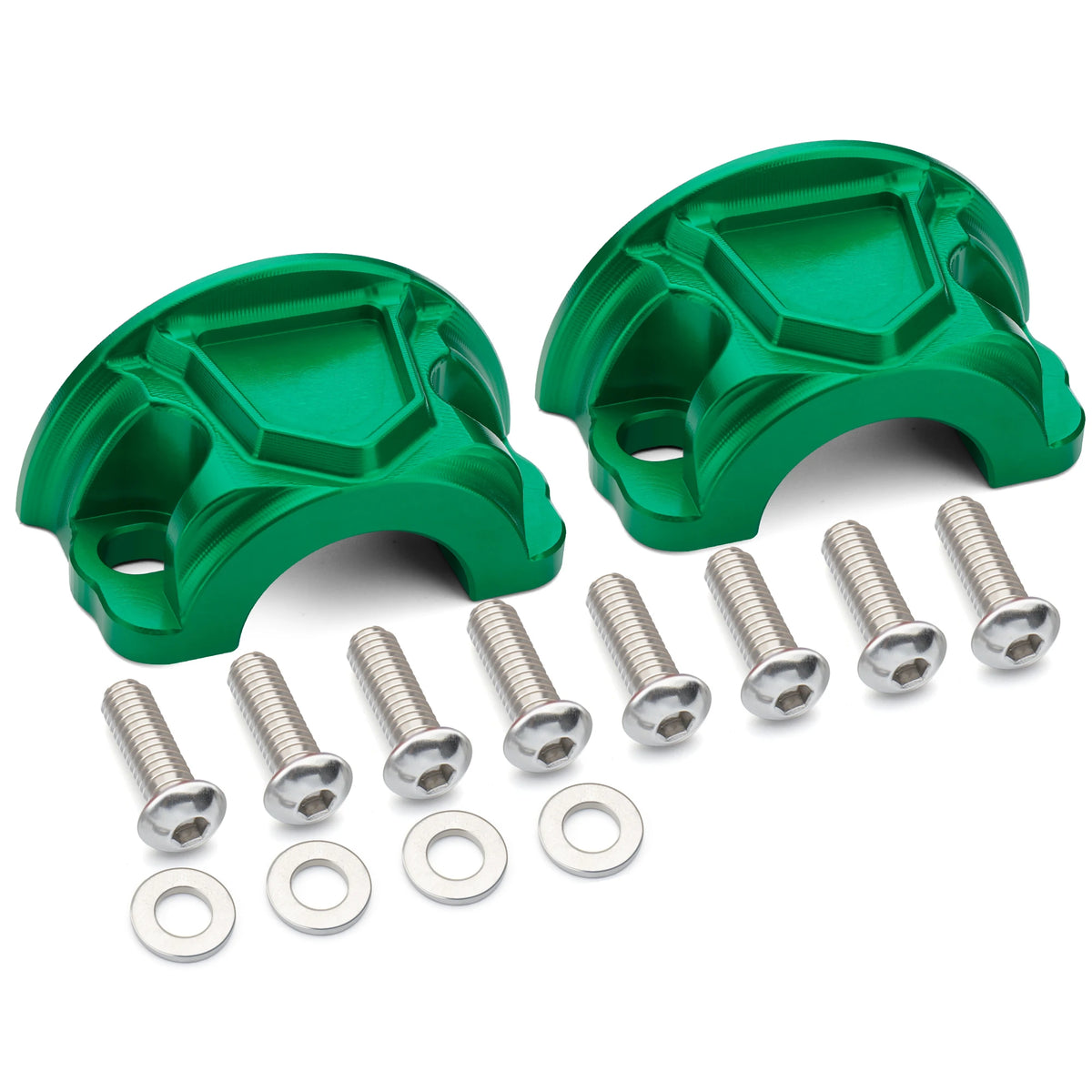 Demi-Colliers de Fixation pour Maître-Cylindre/Levier 1 pouce - Harley-Davidson Touring, Softail, Dyna et Sportster 1996 et plus récent – photo 9/14