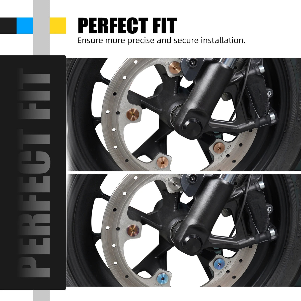 Kit Visserie de Disque de Frein Avant Titane GR5 - Harley-Davidson Sportster S, Pan America 1250 – photo 3/7