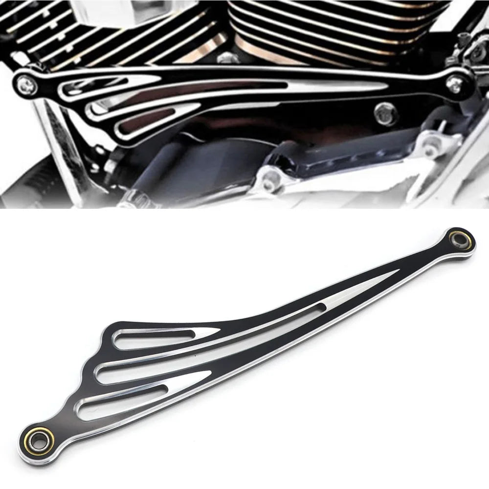 Levier de sélecteur de vitesses CNC en aluminium pour Harley-Davidson Touring, Road King & Softail – photo 1/6