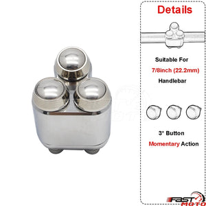 Commodo à boutons poussoirs pour guidon Harley - vue 18