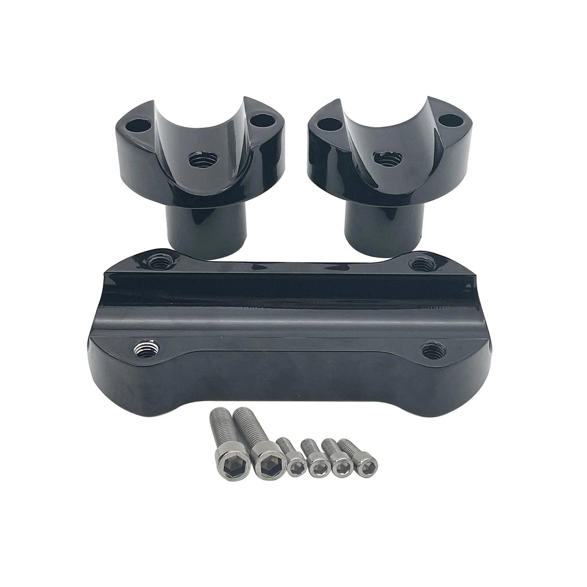 Rehausseur de guidon 2 po 1-1/4 po pour Harley Touring Dyna Softail - vue 6