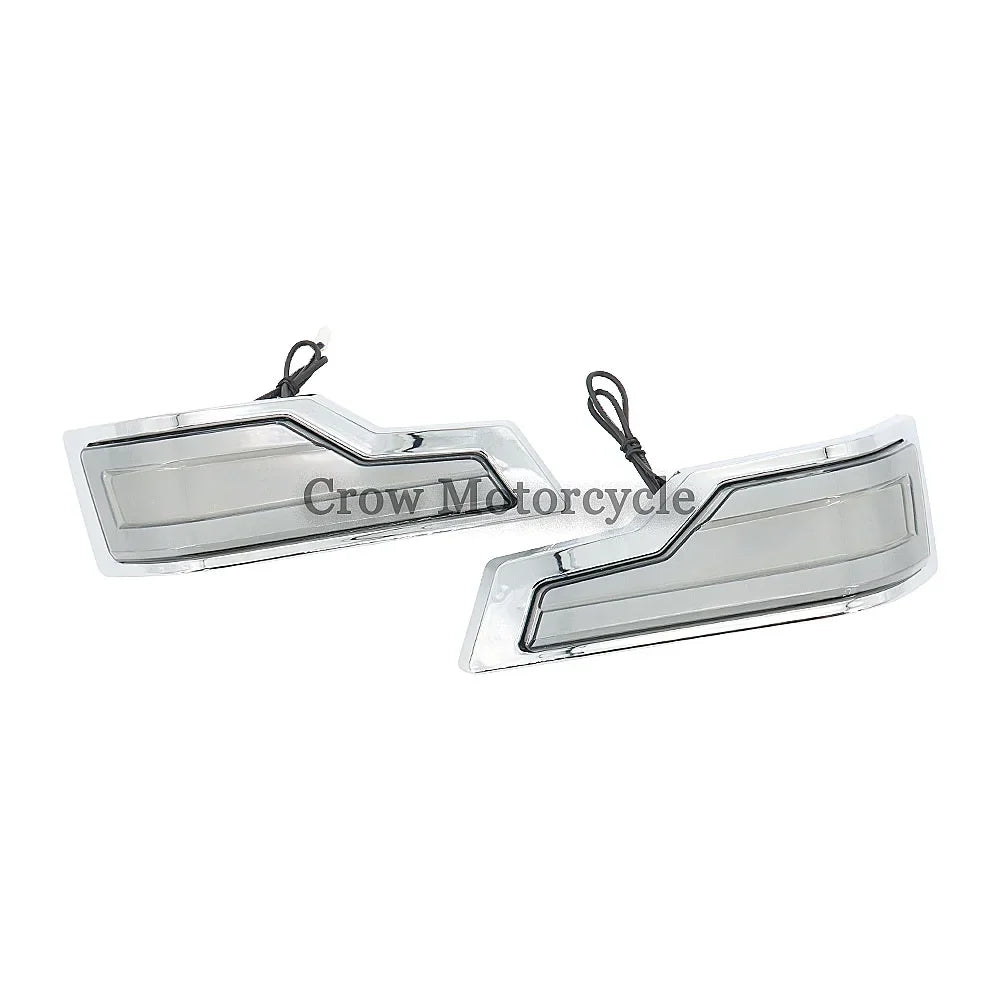 Feux LED de Top Case (Tour-Pak) Chrome, Lentille Rouge - Harley-Davidson Touring 2014-2022 & CVO 2023-2024 – photo 10/10
