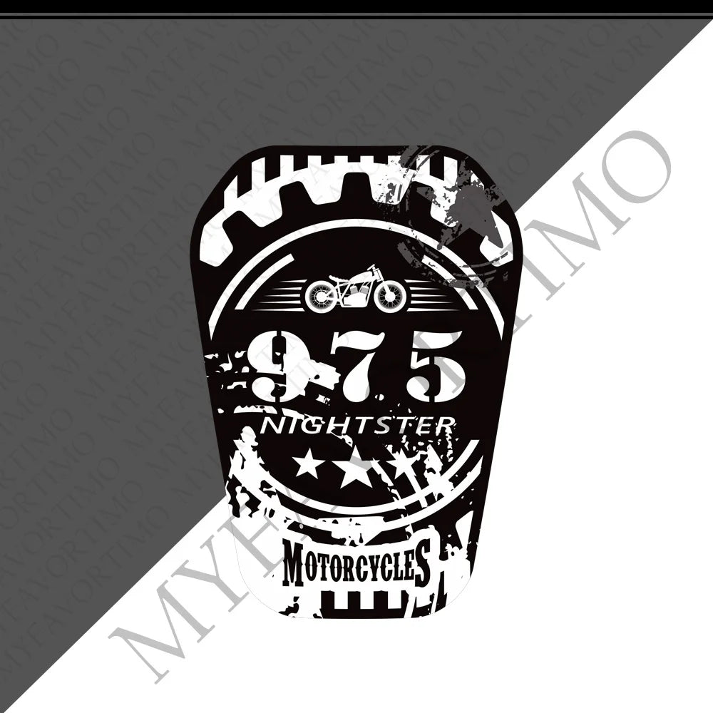 Autocollant décoratif sur réservoir de Harley Nightster - vue 27