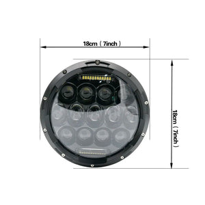Phare LED 7 pouces pour Harley Touring - vue 3