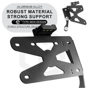 Support de plaque d'immatriculation arrière avec feu LED pour Harley Sportster S RH1250 - vue 3