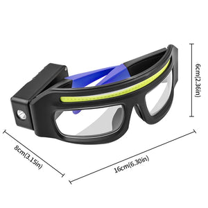 Lunettes-lampe multifonction avec charge Type-C, éclairage tactile compact – photo 6/8
