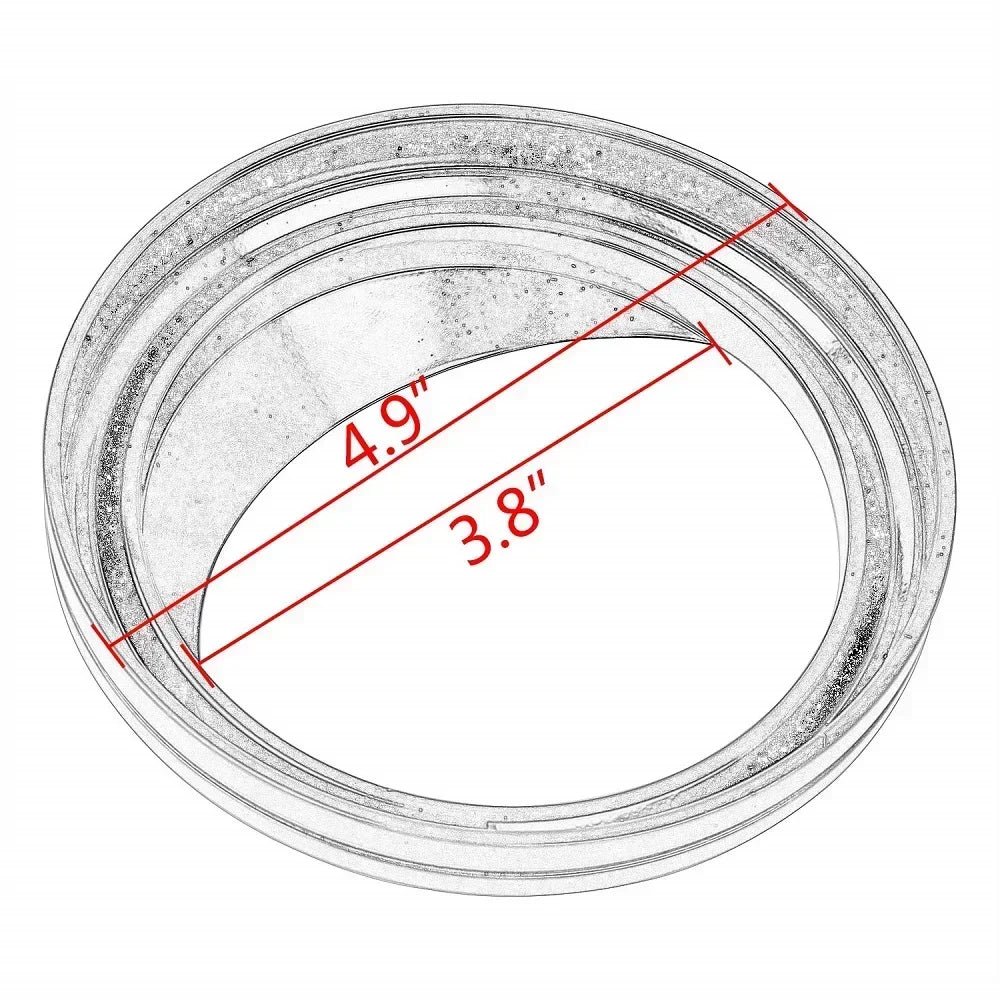 Visière de compteur 5 pouces pour Harley Softail - vue 4