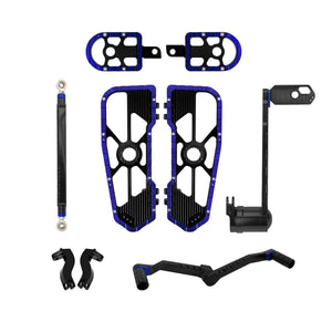 Kit de repose-pieds et levier de vitesse coloré pour Harley-Davidson Touring - vue 10