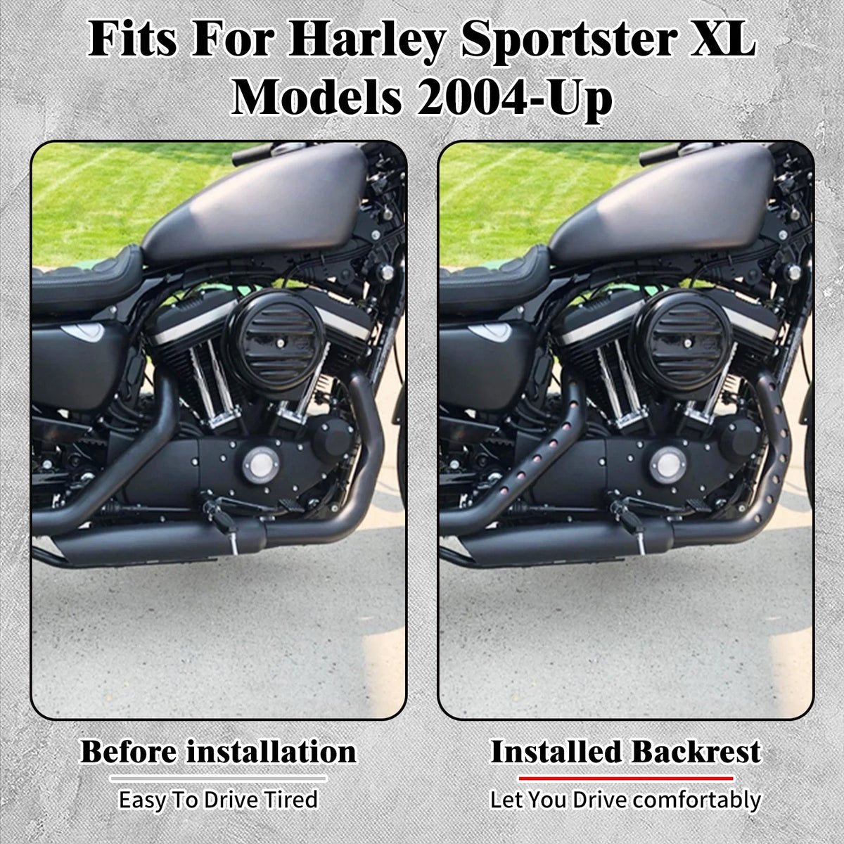 Caches Thermiques de Tubes d'Échappement (Heat Shield) - Harley-Davidson Sportster XL 2004-2022 – photo 6/7