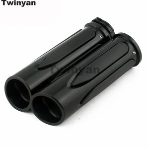 Poignées de guidon pour Harley Sportster, Dyna, Softail et Touring - vue 12