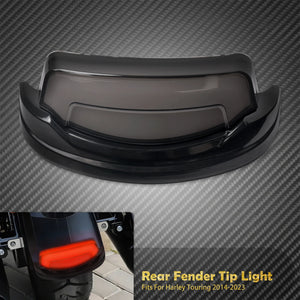 Feu LED de bout de garde-boue arrière (fender tip light) pour Harley-Davidson Touring, Ultra Limited 2014-2023 – photo 7/10