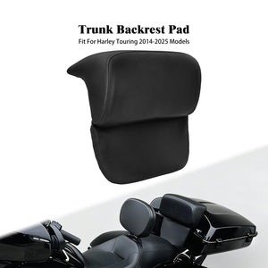 Coussin de dossier noir pour top case de Harley-Davidson Touring - vue 1